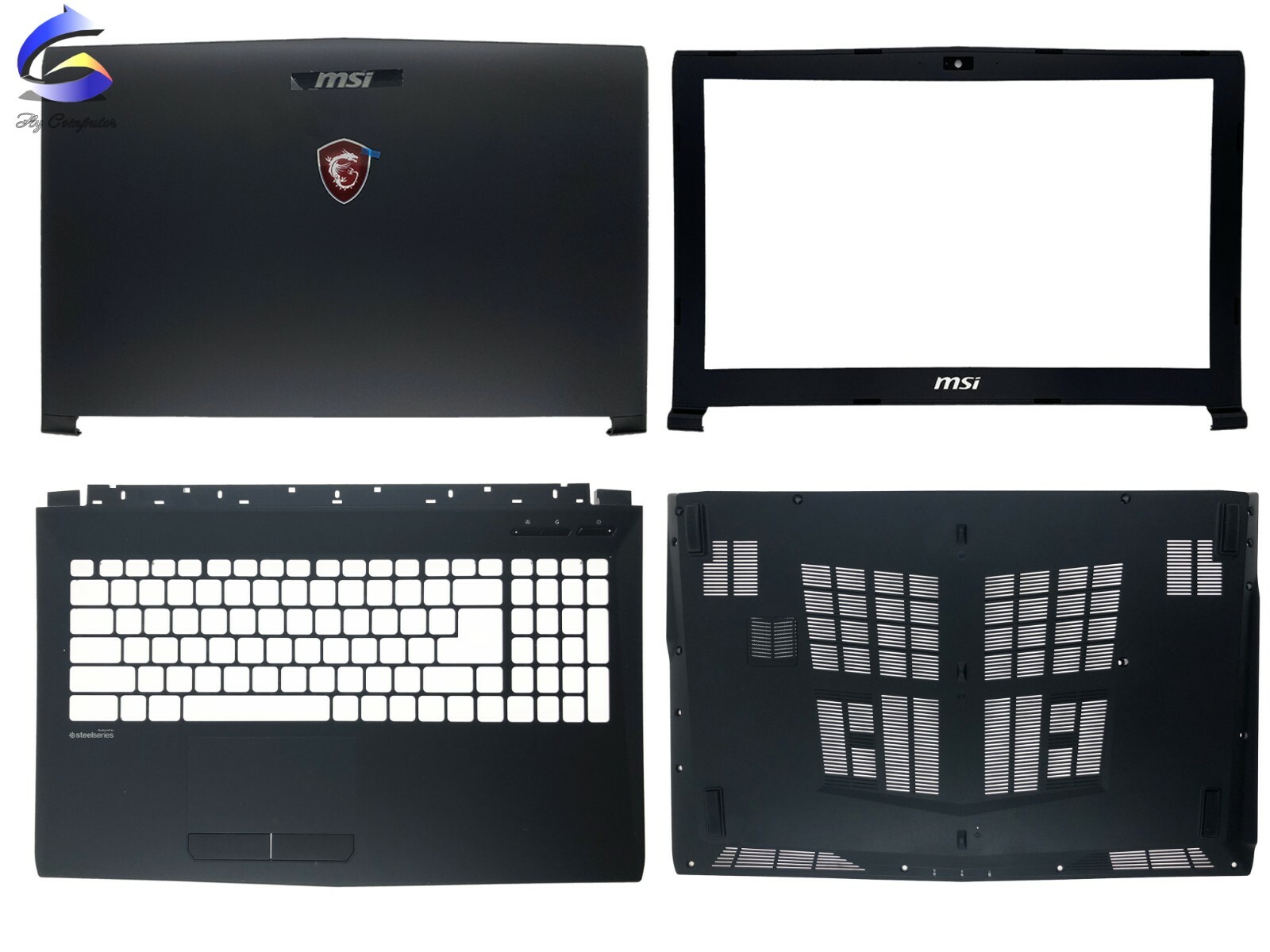For MSI GV62 7RC MS-16JD 7RD MS-16J9 LCD Back Cover+Bezel+Palmrest + Bottom Case For MSI GV62 7RC MS-16JD 7RD MS-16J9 LCD Back Cover+Bezel+Palmrest + Bottom Case