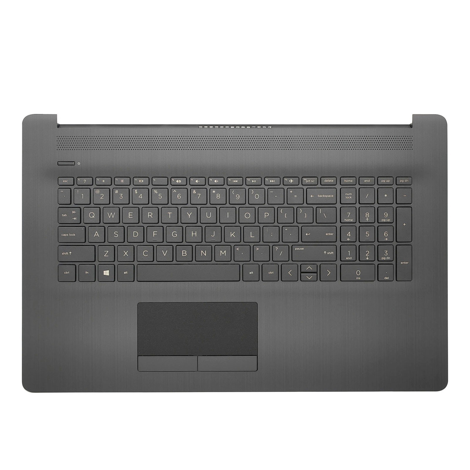For HP 17BY 17-BY 17-CA Palmrest Non-Backlit Keyboard Touchpad L22750-001 Gray For HP 17BY 17-BY 17-CA Palmrest Non-Backlit Keyboard Touchpad L22750-001 Gray