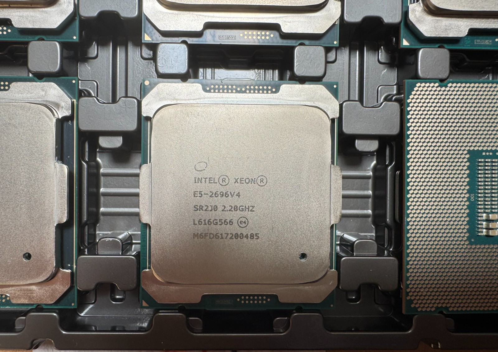 Intel Xeon E5-2696V4 2.20GHz 22 Core SR2J0 (very similar as 2699V4 but cheaper) Intel Xeon E5-2696V4 2.20GHz 22 Core SR2J0 (very similar as 2699V4 but cheaper)