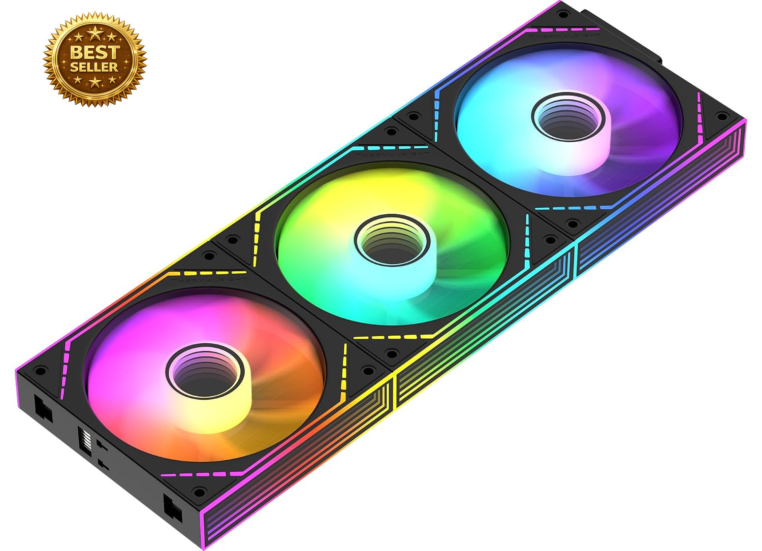 Thermalright TL-M12QR-S X3 120Mm Reverse Case Fans, 3-Pack Thermalright TL-M12QR-S X3 120Mm Reverse Case Fans, 3-Pack