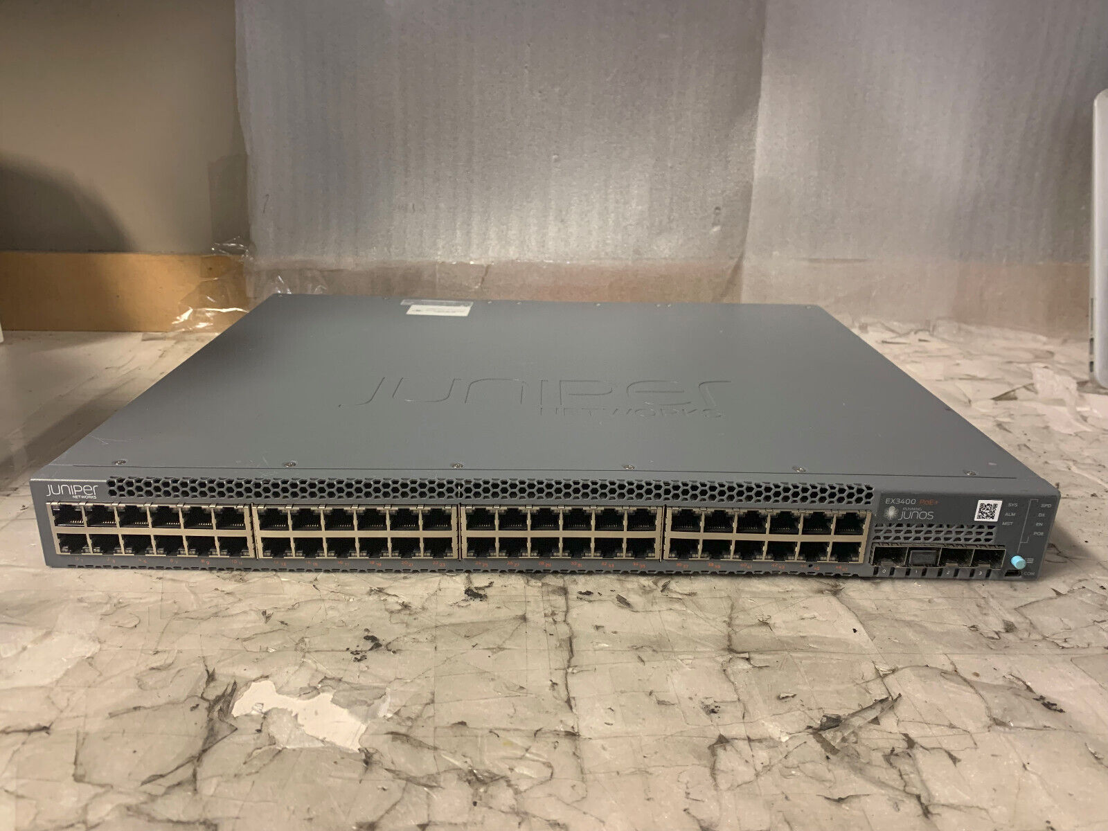 Juniper EX3400-48P 48-Port Poe+ Network Switch