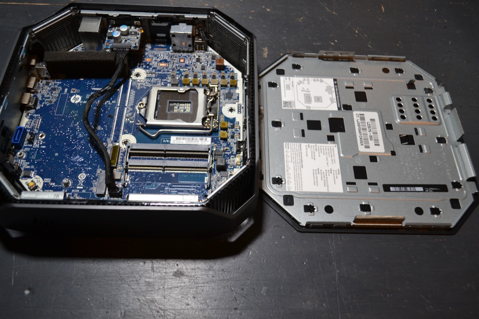 HP L13218-001 Z2 G4 Mini Professional workstation System Motherboard WITH SHELL