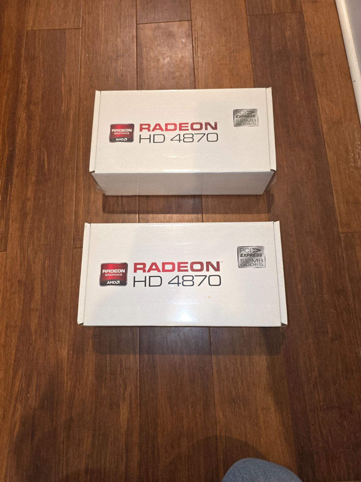2x NEW SEALED Diamond ATI Radeon HD 4870 512MB GDDR5 A4870PE5512 CrossFire 2x NEW SEALED Diamond ATI Radeon HD 4870 512MB GDDR5 A4870PE5512 CrossFire