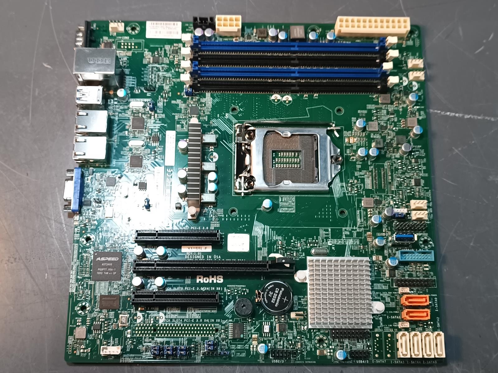 SUPERMICRO X11SSL-F FCLGA1151 DDR4 Intel® C232 chipset Micro-ATX Motherboard - SUPERMICRO X11SSL-F FCLGA1151 DDR4 Intel® C232 chipset Micro-ATX Motherboard -