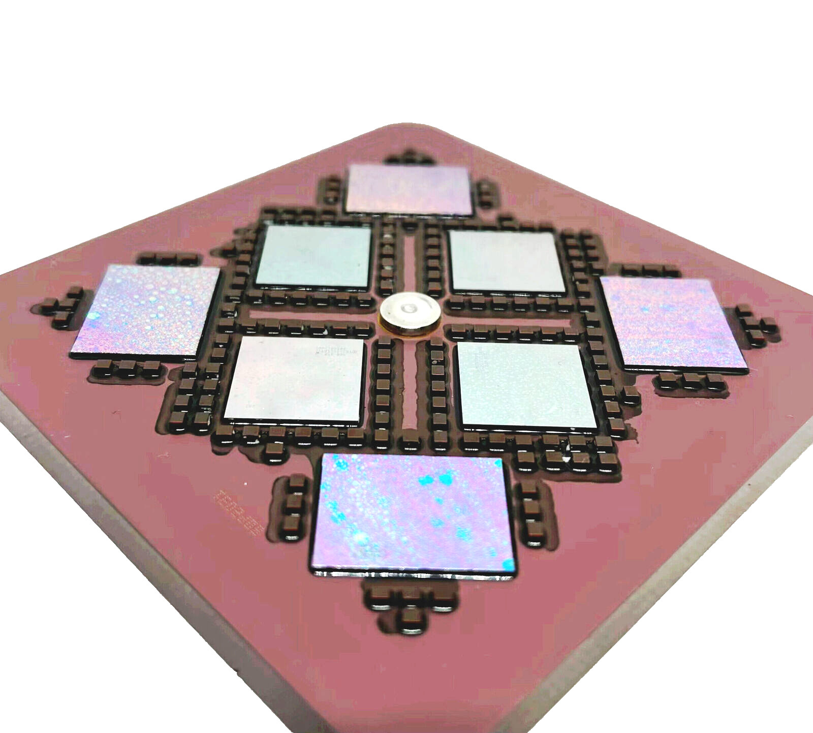 IBM MCM Power5 Ceramic cpu beautiful appearance high value collection IBM MCM Power5 Ceramic cpu beautiful appearance high value collection