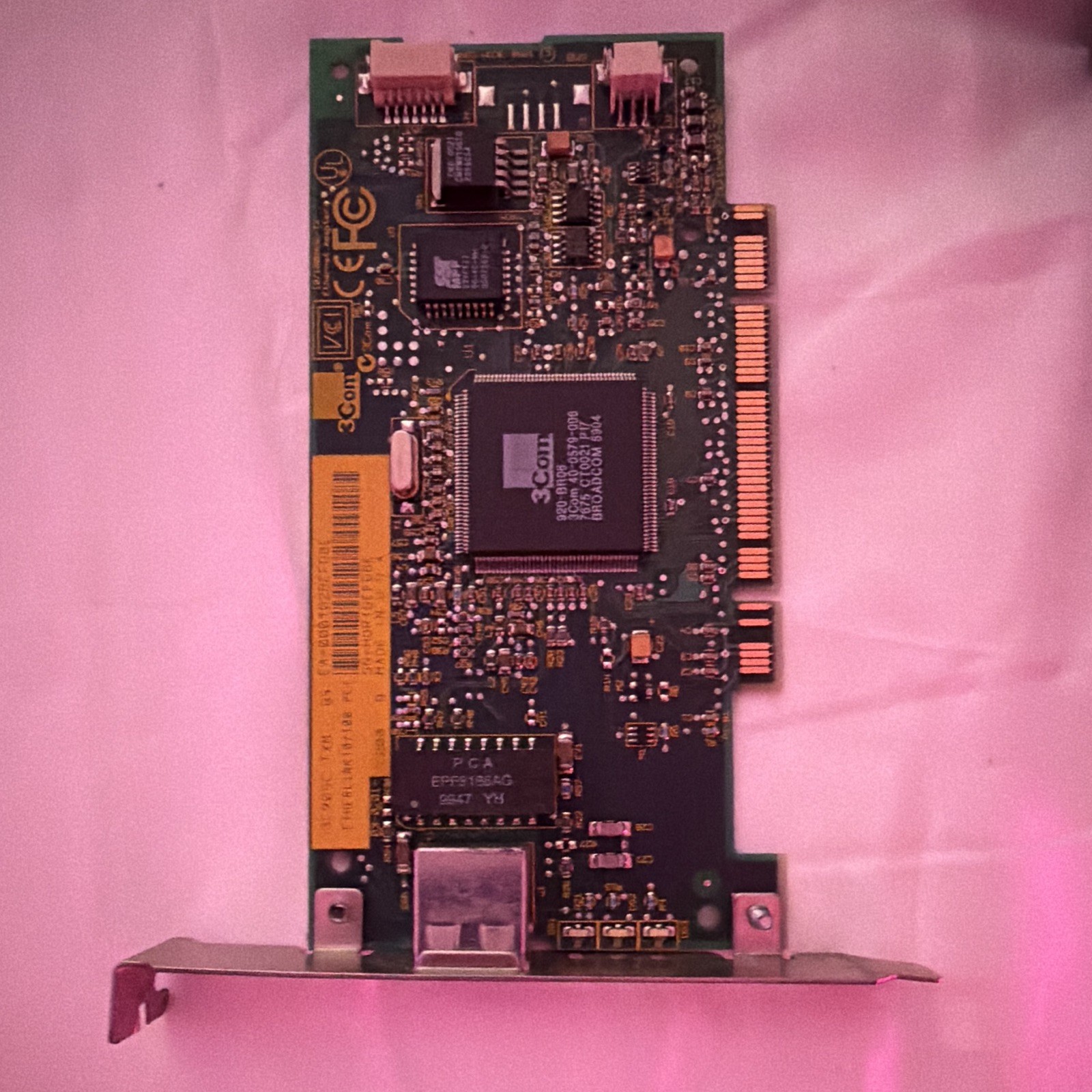 Vintage PC Parts Lot – Maxtor 160GB SATA HDD, Sony Floppy Drive, PCI Card & CPU