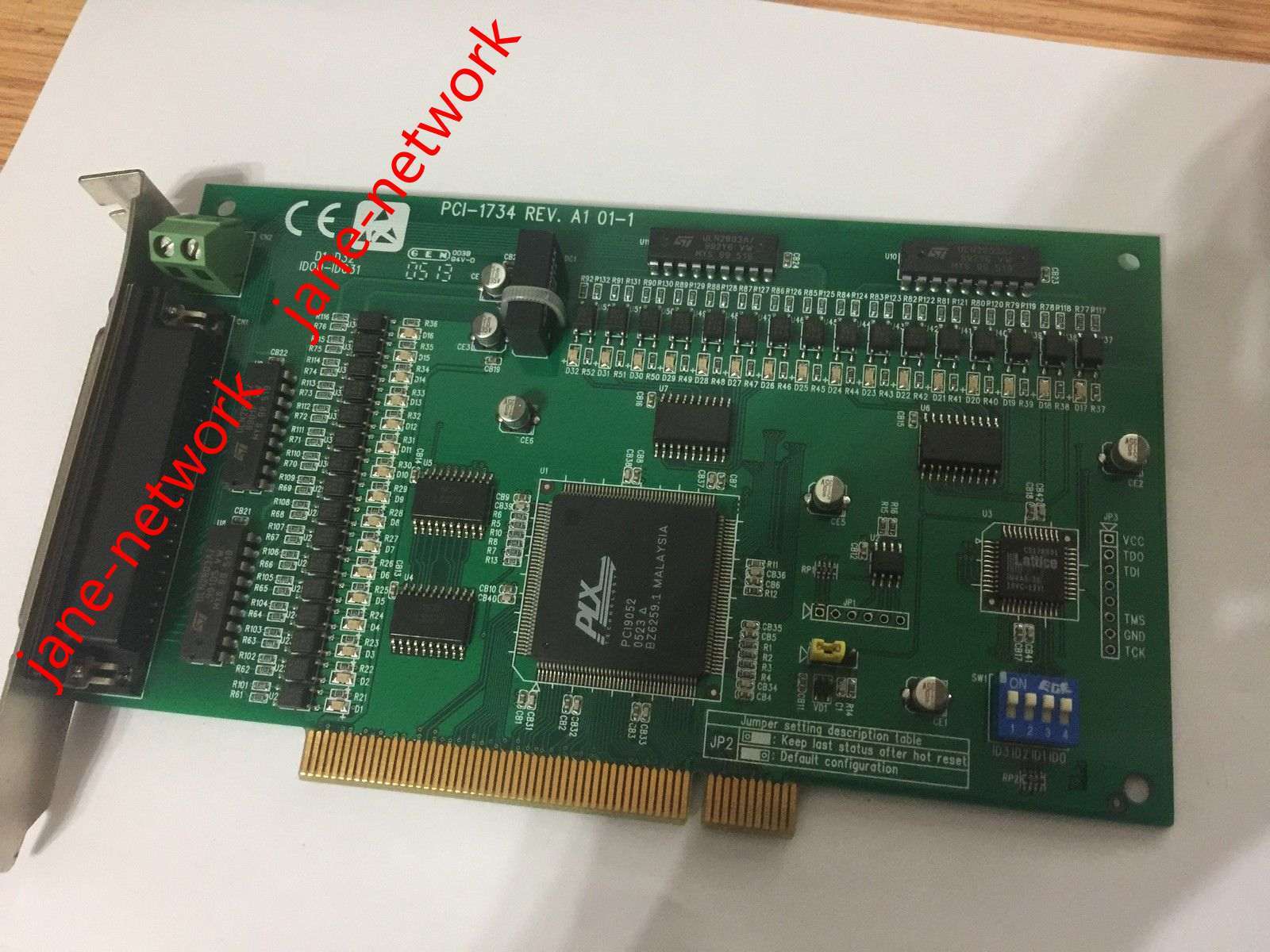 1pcs used PCI-1734 REV A1 01-1 via DHL or Fedex shipping