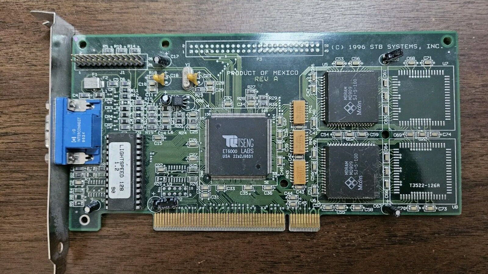 Tseng Labs ET6000 STB Systems, Inc PCI Video Card