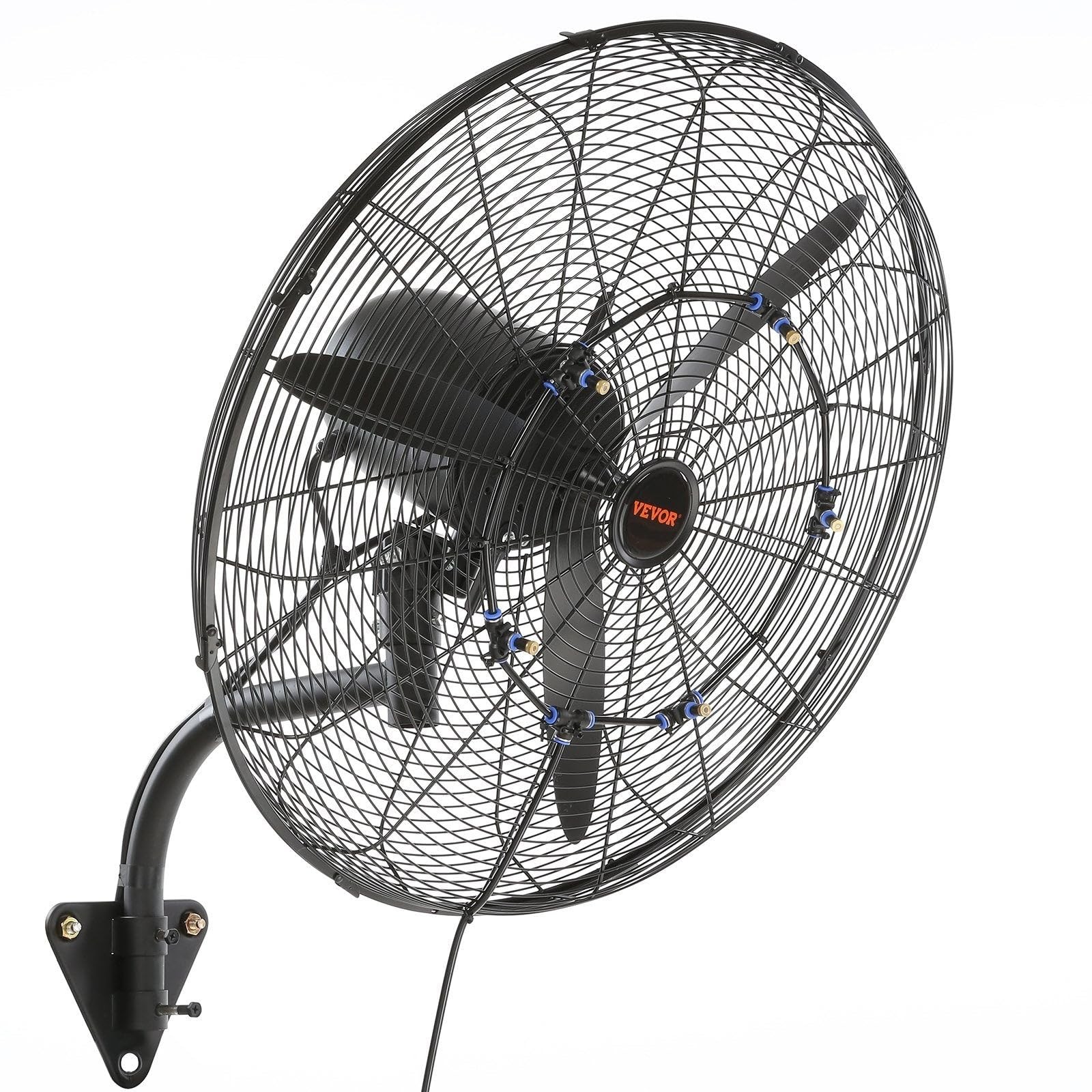 VEVOR 24 Inch 3-Speed 7000 CFM Black Waterproof Wall Mount 24 Inch, VEVOR 24 Inch 3-Speed 7000 CFM Black Waterproof Wall Mount 24 Inch,