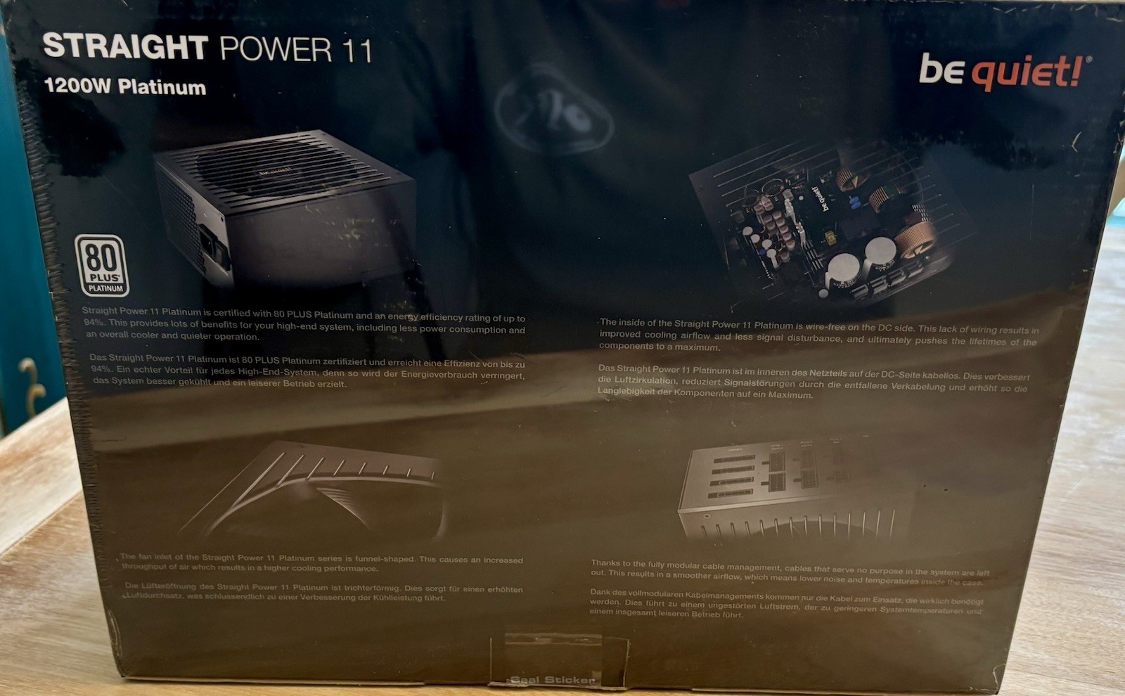 be quiet Straight Power 11 1200W Platinum Power Supply (US Plug) be quiet Straight Power 11 1200W Platinum Power Supply (US Plug)