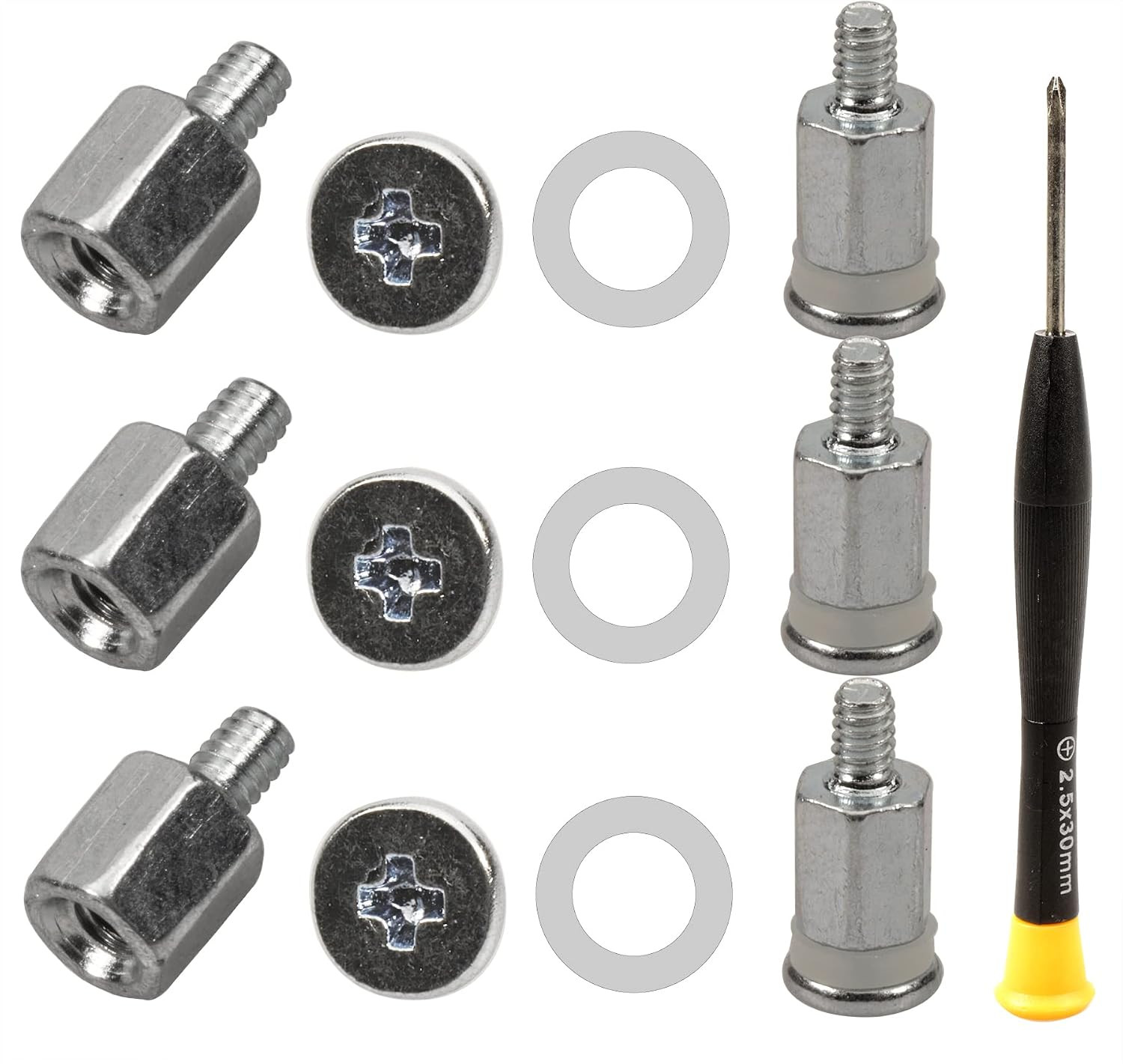 20 Sets M.2 Screws, Nvme Screw, SSD M.2 Mounting Kit with Screwdriver 20 Sets M.2 Screws, Nvme Screw, SSD M.2 Mounting Kit with Screwdriver