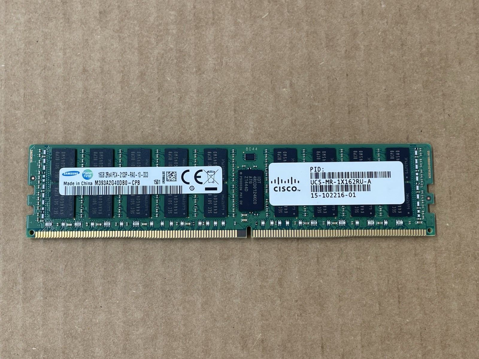 Samsung 16GB DDR4 2133MHz 16GB 2Rx4 (PC4 2133) M393A2G40DB0-CPB Server RAM