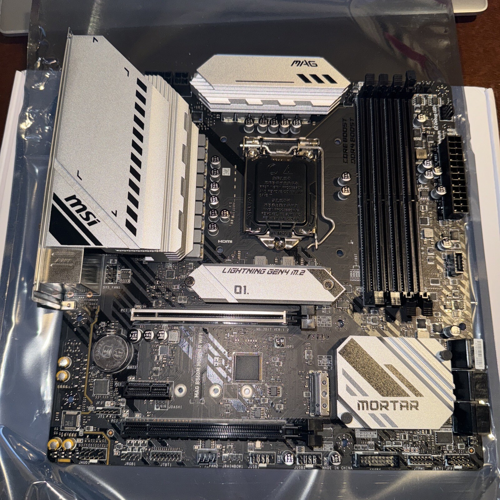 MSI MAG B560M MORTAR WIFI LGA 1200 10th/11th Intel B560 Micro ATX Motherboard