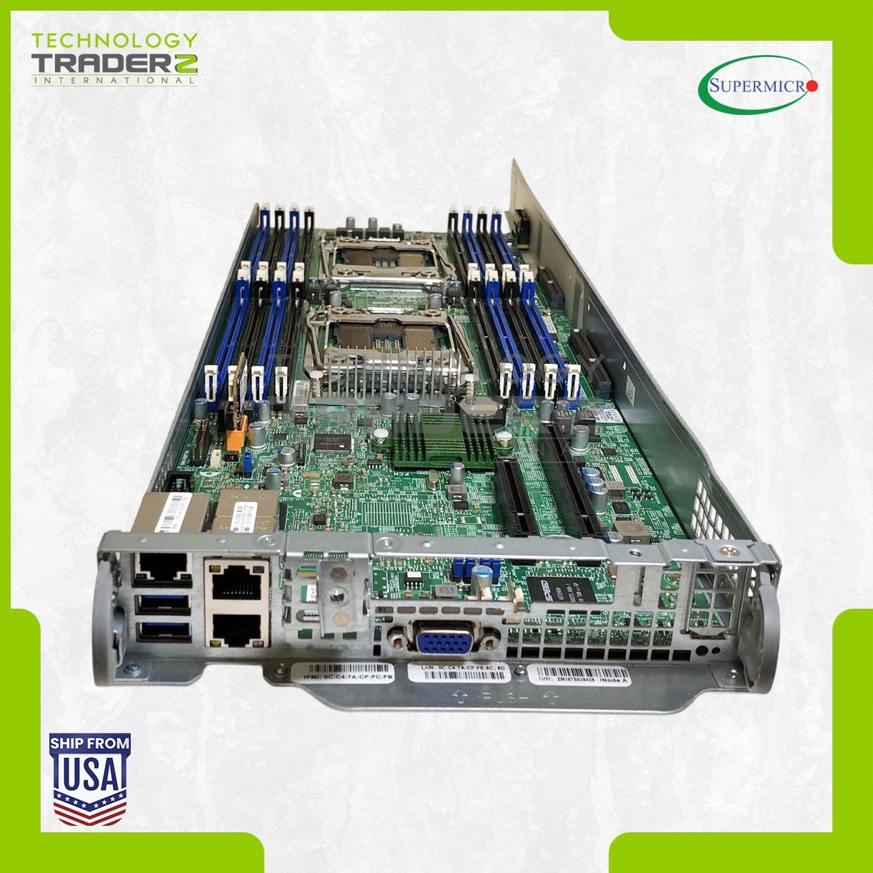 X10DRT-P-G5-NI22 Supermicro Nutanix G5 Node System Motherboard **Pulled** X10DRT-P-G5-NI22 Supermicro Nutanix G5 Node System Motherboard **Pulled**