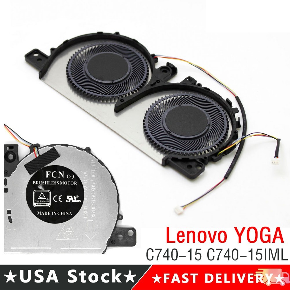 Replacement CPU Cooling Fan For Lenovo Yoga C740-15IML 81TD C740-15 5H40S19962 Replacement CPU Cooling Fan For Lenovo Yoga C740-15IML 81TD C740-15 5H40S19962