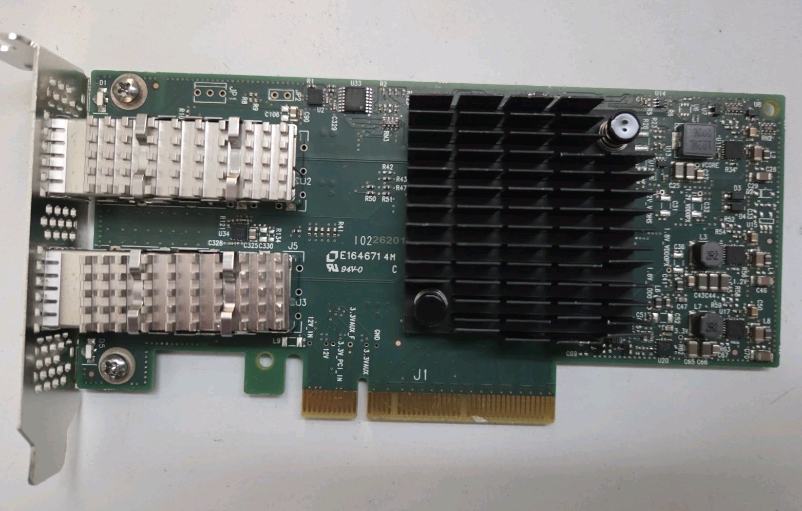MCX4121A-ACAT Mellanox CX4121A ConnectX-4 25GbE Dual-Port Network card Low Pro