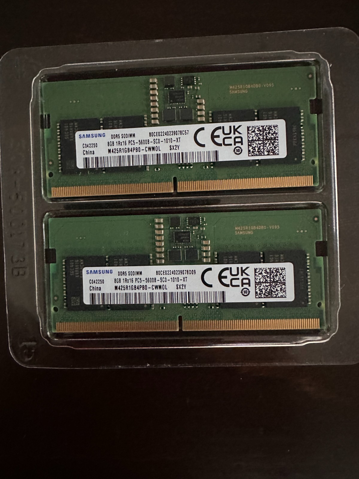 Samsung 8GB (1x8GB) DDR5-5600 PC5-5600B SODIMM Laptop RAM M425R1GB4PB0-CWM0L Samsung 8GB (1x8GB) DDR5-5600 PC5-5600B SODIMM Laptop RAM M425R1GB4PB0-CWM0L