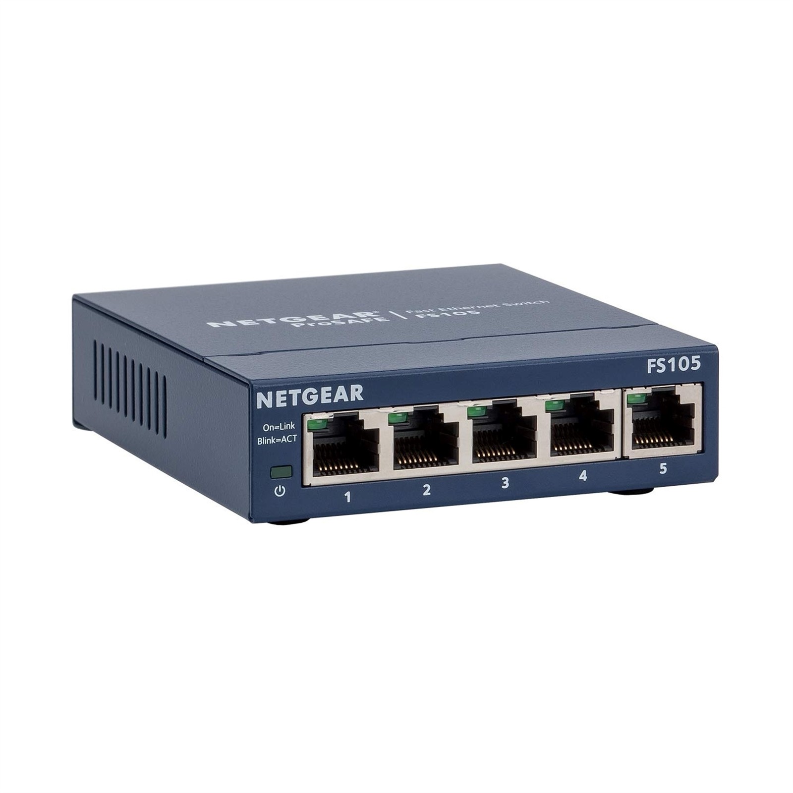NETGEAR 5-Port Fast Ethernet 10/100 Unmanaged Switch (FS105) NETGEAR 5-Port Fast Ethernet 10/100 Unmanaged Switch (FS105)