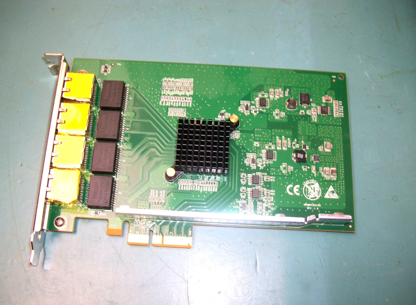 DELL 0T0YYG Silicone 4-Port Gigabit Ethernet PCi Express Server Adapter PE2G4135 DELL 0T0YYG Silicone 4-Port Gigabit Ethernet PCi Express Server Adapter PE2G4135