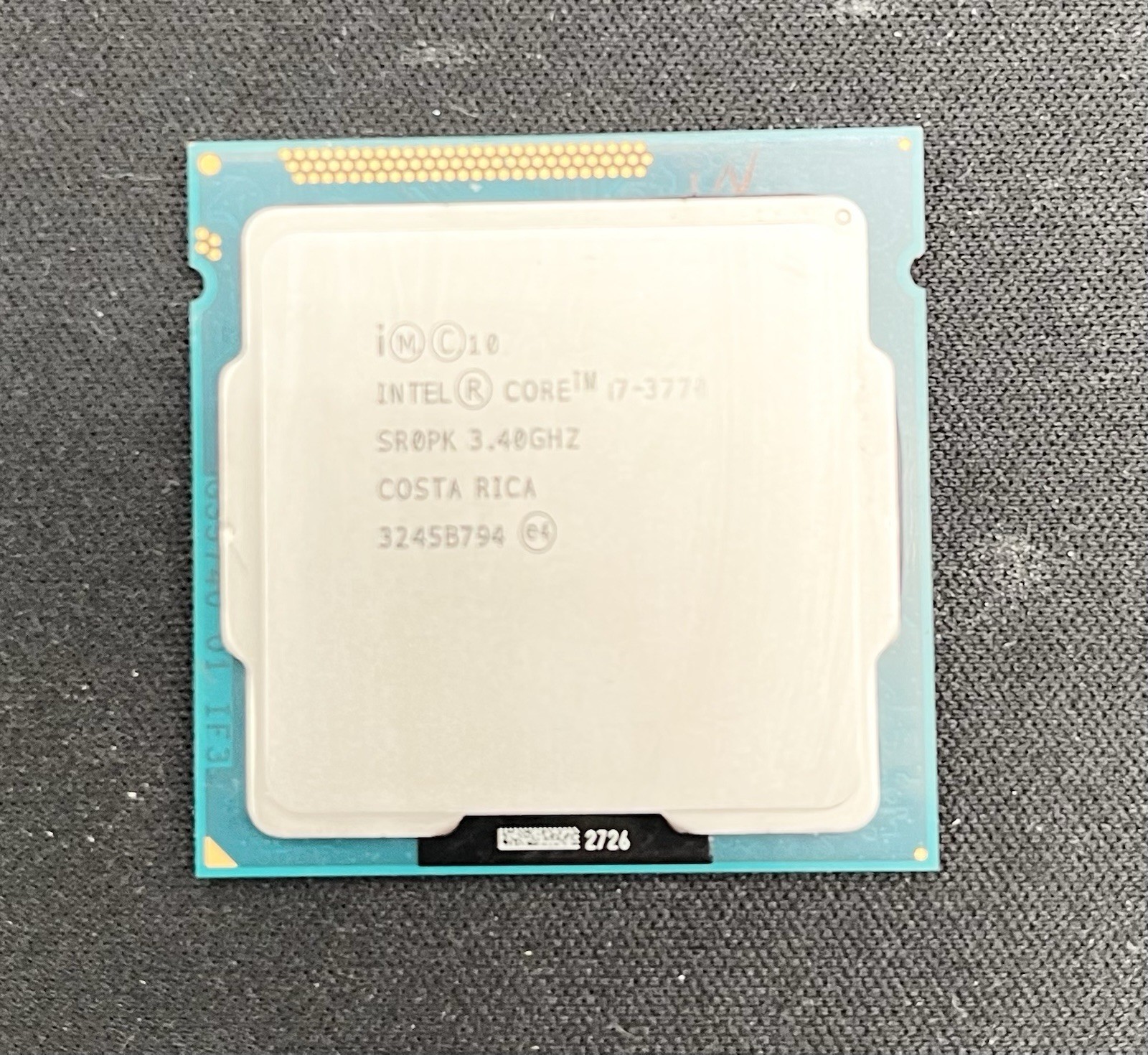 Intel Core i7-3770 SR0PK Quad Core 3.4GHz Desktop LGA1155 CPU Processor - Tested Intel Core i7-3770 SR0PK Quad Core 3.4GHz Desktop LGA1155 CPU Processor - Tested