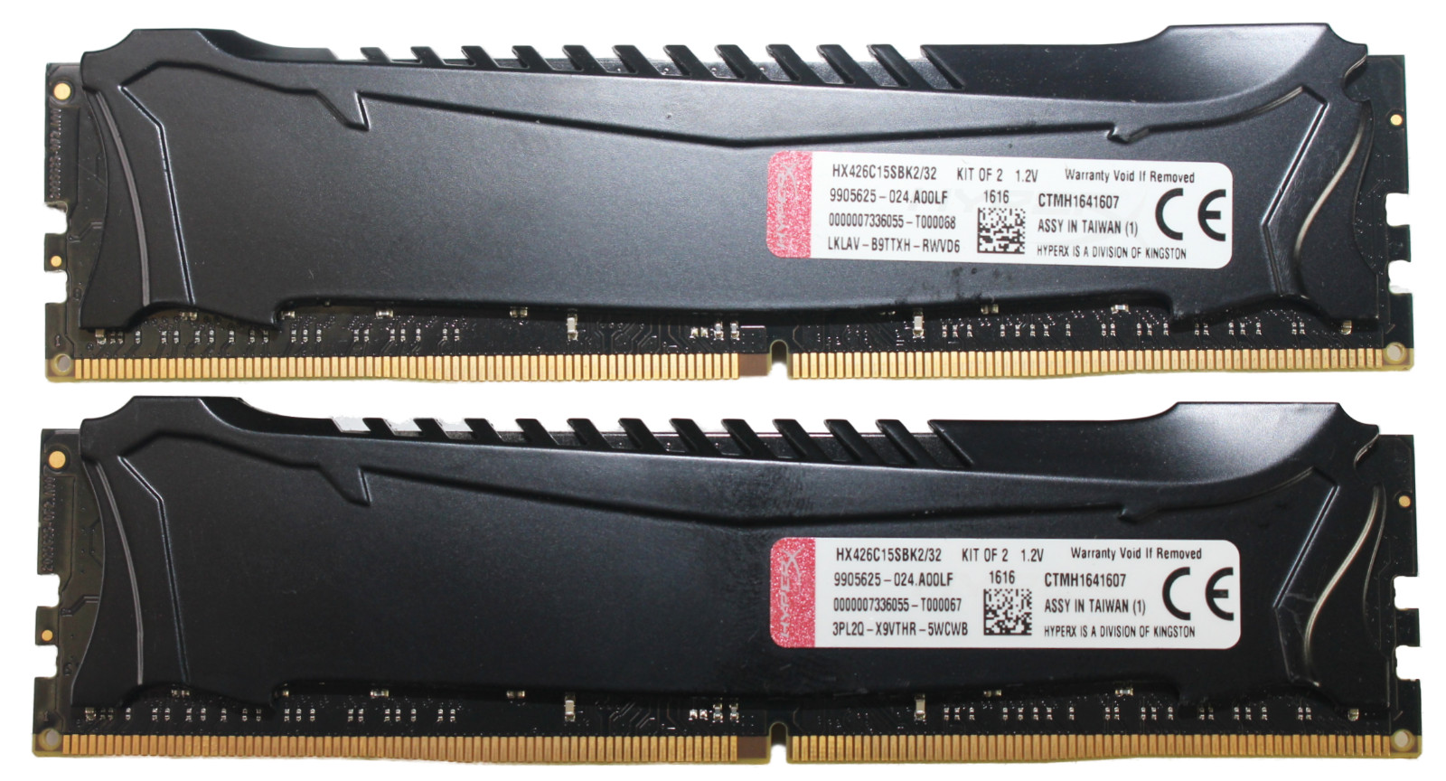 KINGSTON HyperX Savage 32GB (2 x 16GB) 2666MHz DDR4 Desktop RAM HX426C15SBK2/32 KINGSTON HyperX Savage 32GB (2 x 16GB) 2666MHz DDR4 Desktop RAM HX426C15SBK2/32