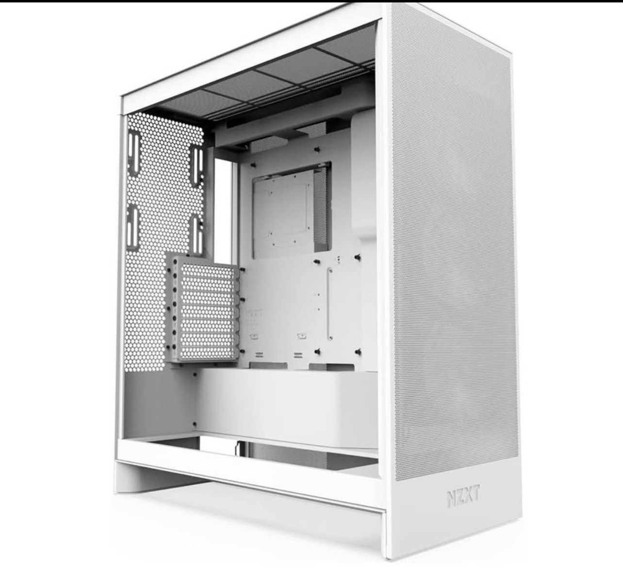NZXT H7 Flow (2024) Mid-Tower Case - All White-CM-H72FW-01 NZXT H7 Flow (2024) Mid-Tower Case - All White-CM-H72FW-01
