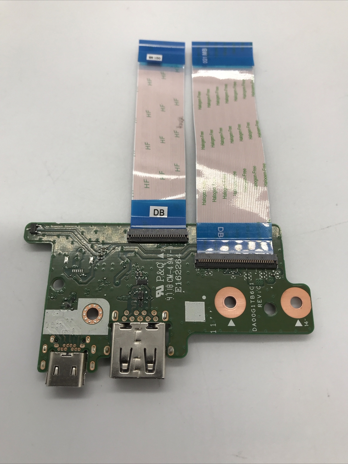 HP 11 G6 EE Chromebook (Intel) USB Daughterboard L14923-001 DA00G1TB6C1 Rev: C HP 11 G6 EE Chromebook (Intel) USB Daughterboard L14923-001 DA00G1TB6C1 Rev: C