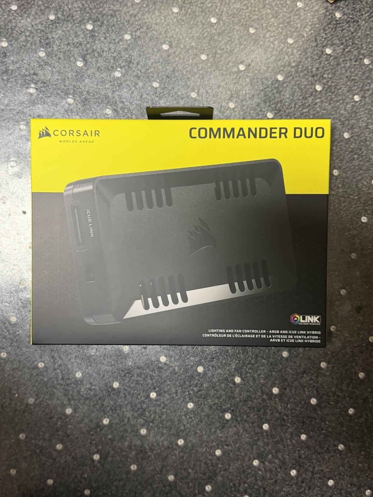 CORSAIR - Commander Duo Lighting and Fan Controller ARGB and iCUE LINK Hybr... CORSAIR - Commander Duo Lighting and Fan Controller ARGB and iCUE LINK Hybr...