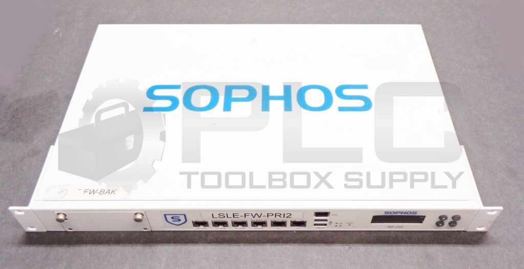 SOPHOS SG 210 REV.1 FIREWALL 100-240V 4-2A 60-50HZ