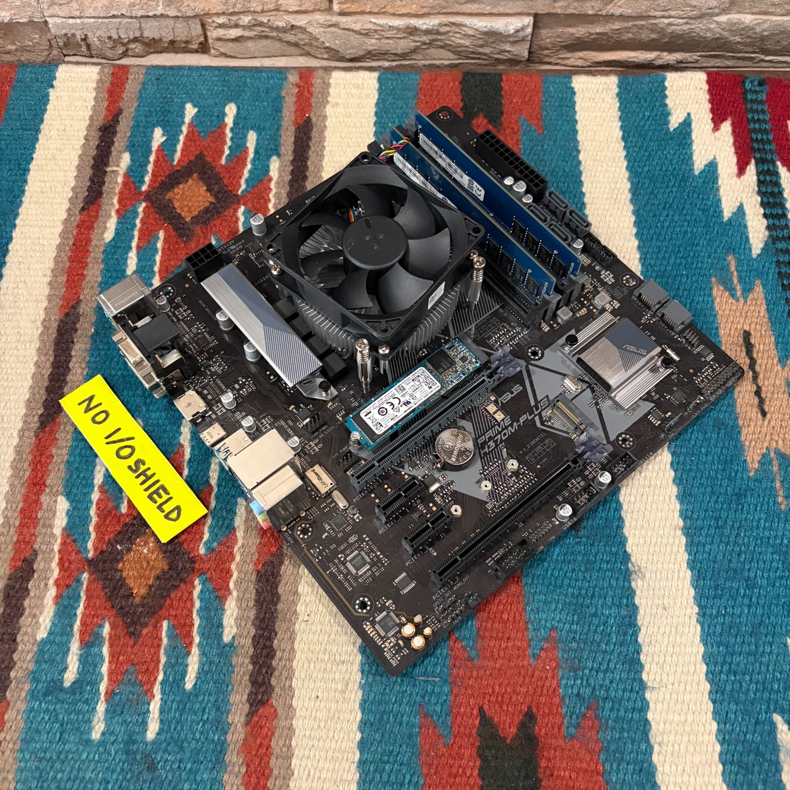 ASUS H370M-PLUS mATX Motherboard Combo Core i5-8500 16GB RAM 256GB SSD Win11 ASUS H370M-PLUS mATX Motherboard Combo Core i5-8500 16GB RAM 256GB SSD Win11