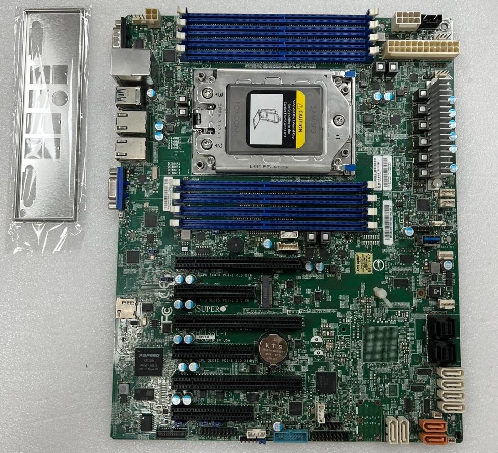 Supermicro H11SSL-i ATX Motherboard SP3 2.0 Version Support AMD 7001/7002 CPU Supermicro H11SSL-i ATX Motherboard SP3 2.0 Version Support AMD 7001/7002 CPU