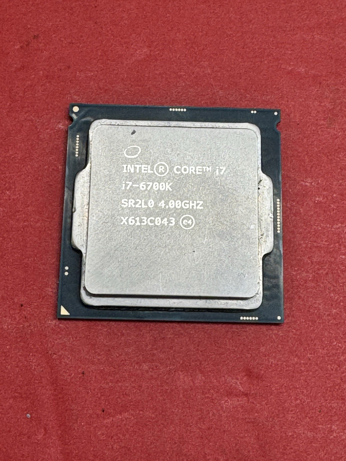 Intel 6th Gen Core i7-6700K 4.0GHz (Turbo 4.2GHz) 4-Core LGA1151 CPU SR2L0 Intel 6th Gen Core i7-6700K 4.0GHz (Turbo 4.2GHz) 4-Core LGA1151 CPU SR2L0