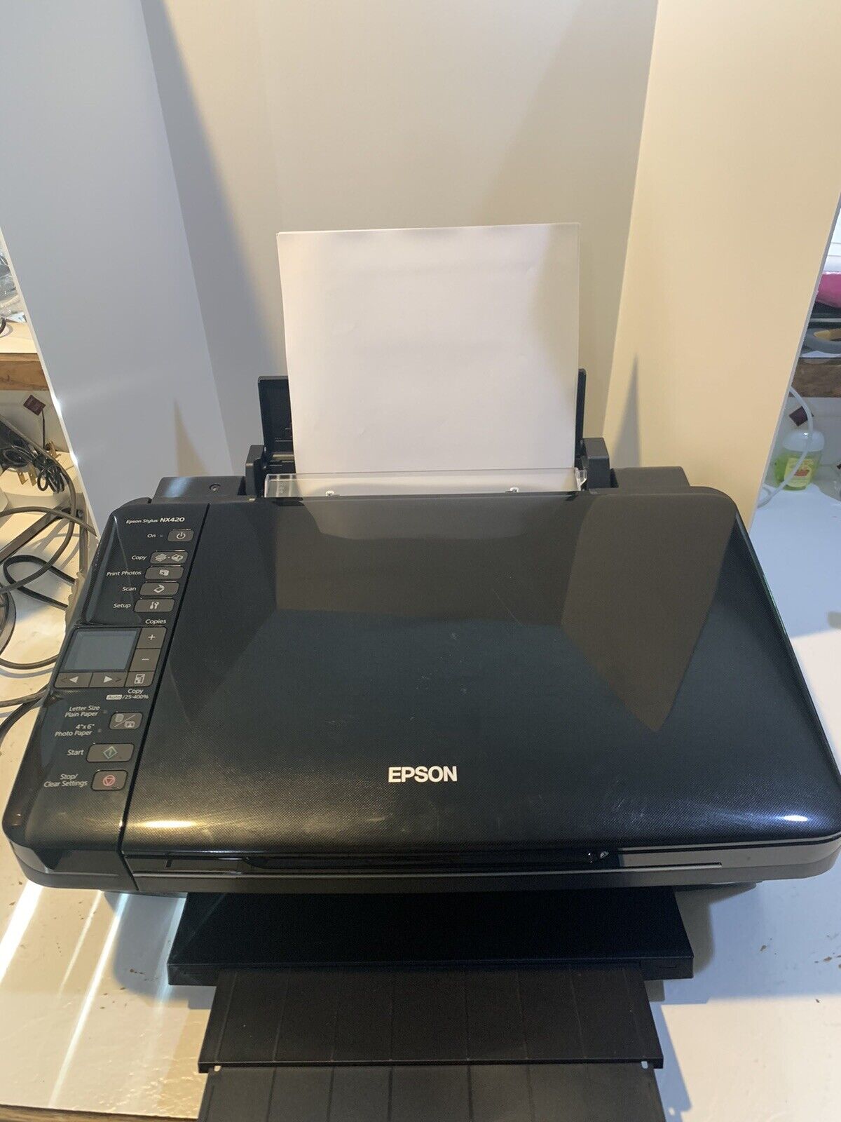 Epson Stylus Nx420 All In One Printer Inkjet Print Copy Scan Wifi Model C353a For Sale 8172