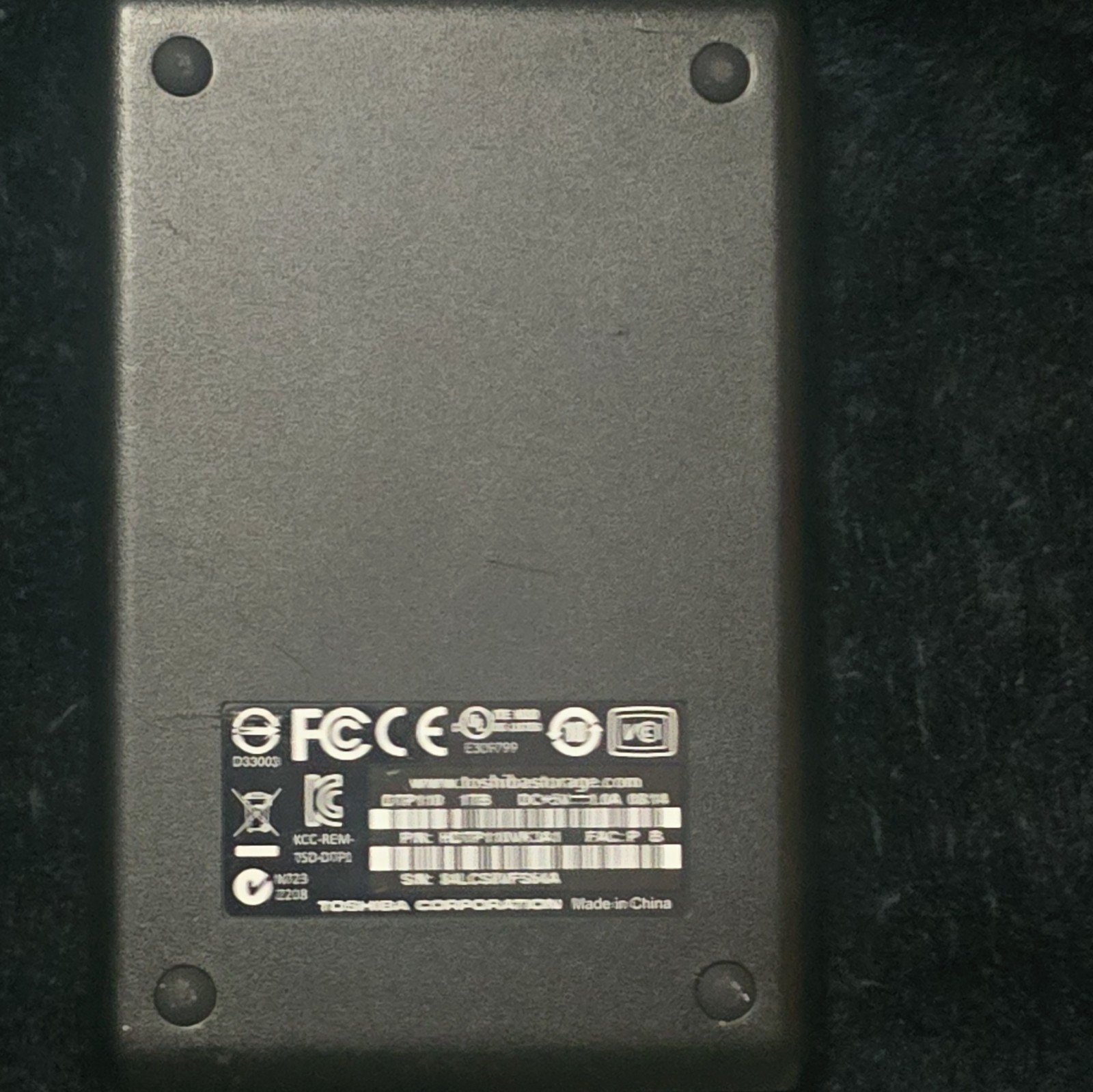 Toshiba Canvio DTP110 1TB USB 3.0 2.5\