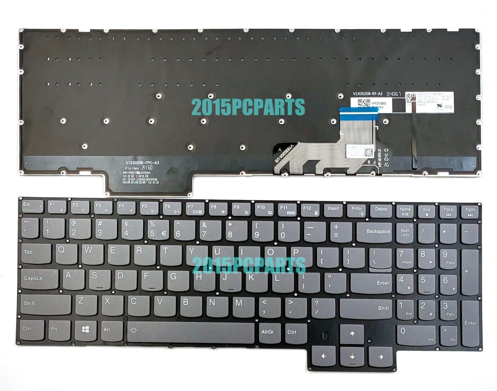 New for Lenovo Legion S7-15ACH6 S7-15ARH5 S7-15IMH5 Keyboard Backlit US