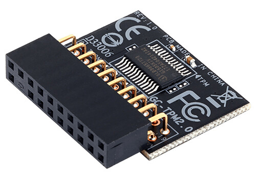 GIGABYTE GC-TPM2.0 TPM Module GC-TPM 2.0 (20 Pin 20-1) Trusted Platform Module GIGABYTE GC-TPM2.0 TPM Module GC-TPM 2.0 (20 Pin 20-1) Trusted Platform Module