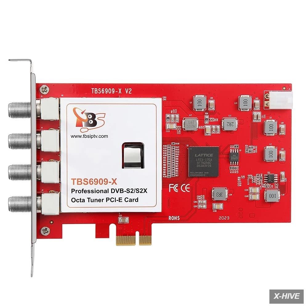 Internal TV Tuner Capture Cards 1 DVB-S S2 S2X 8 PCI Express Digital Satellite