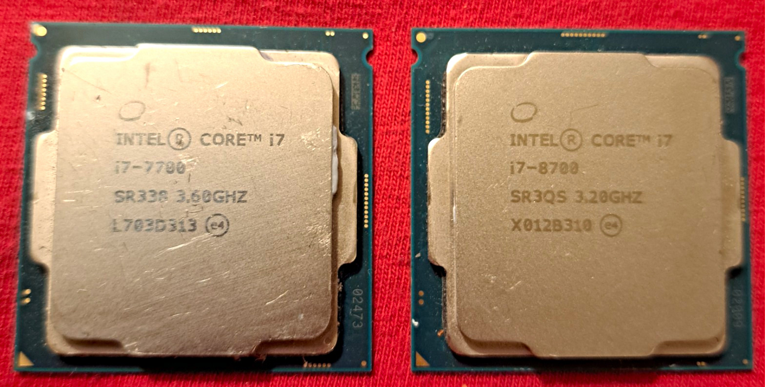 Intel Core i7 CPU Lot of 2, Untested