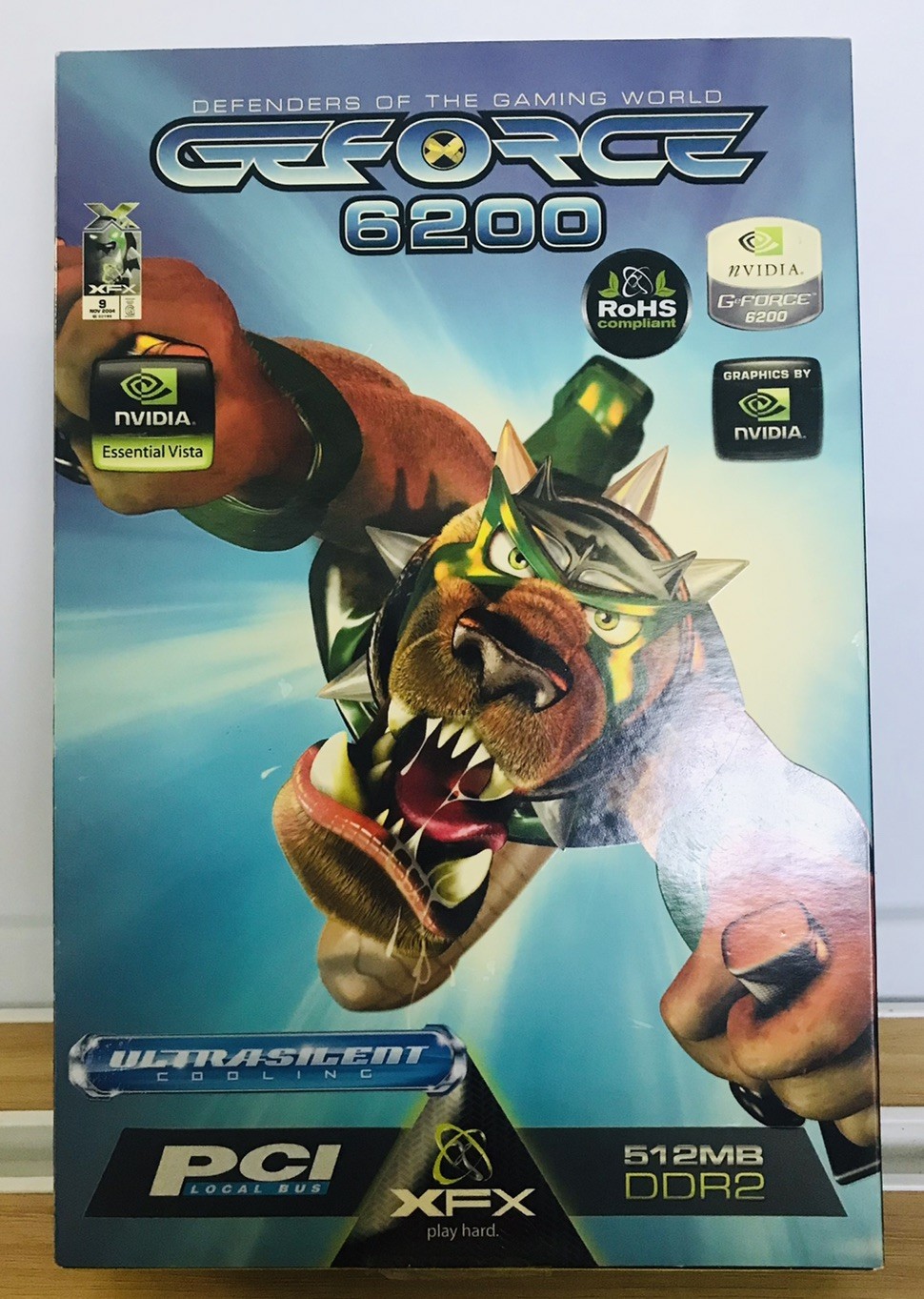 XFX, Defenders Of The Gaming World GEForce 6200 Graphics Board Card, 128MB, NOS XFX, Defenders Of The Gaming World GEForce 6200 Graphics Board Card, 128MB, NOS