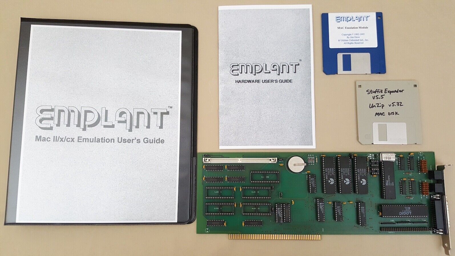 Emplant DELUXE Macintosh Mac II Emulator/Bridgeboard for Amiga 2000 3000 4000