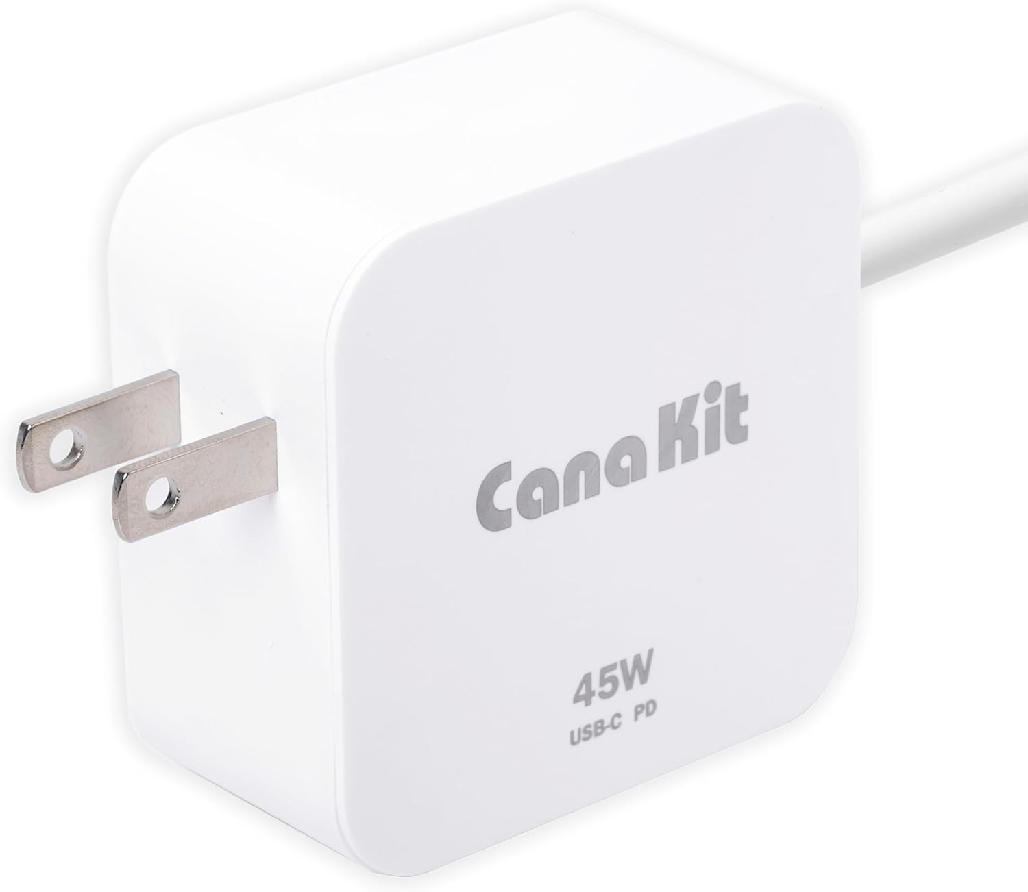 Canakit 45W USB-C Power Supply with PD for Raspberry Pi 5 (27W @ 5A)