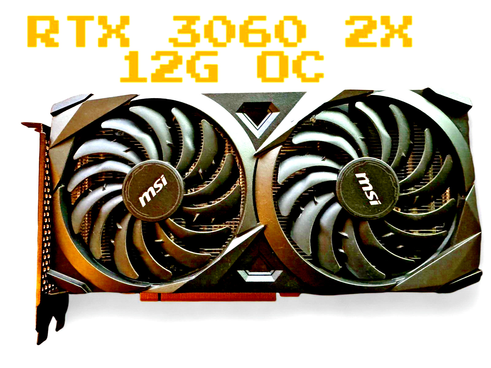 NVIDIA MSI GeForce RTX 3060 VENTUS 2X 12G OC, Graphics Card - RTX 3060 VENTUS OC