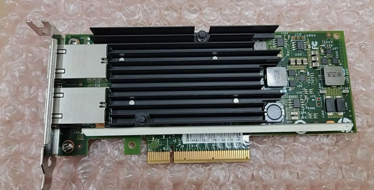 HP Ethernet 716589-001 717708-001 10GB 2-PORT 561T Network ADAPTER X540-T2 HP Ethernet 716589-001 717708-001 10GB 2-PORT 561T Network ADAPTER X540-T2