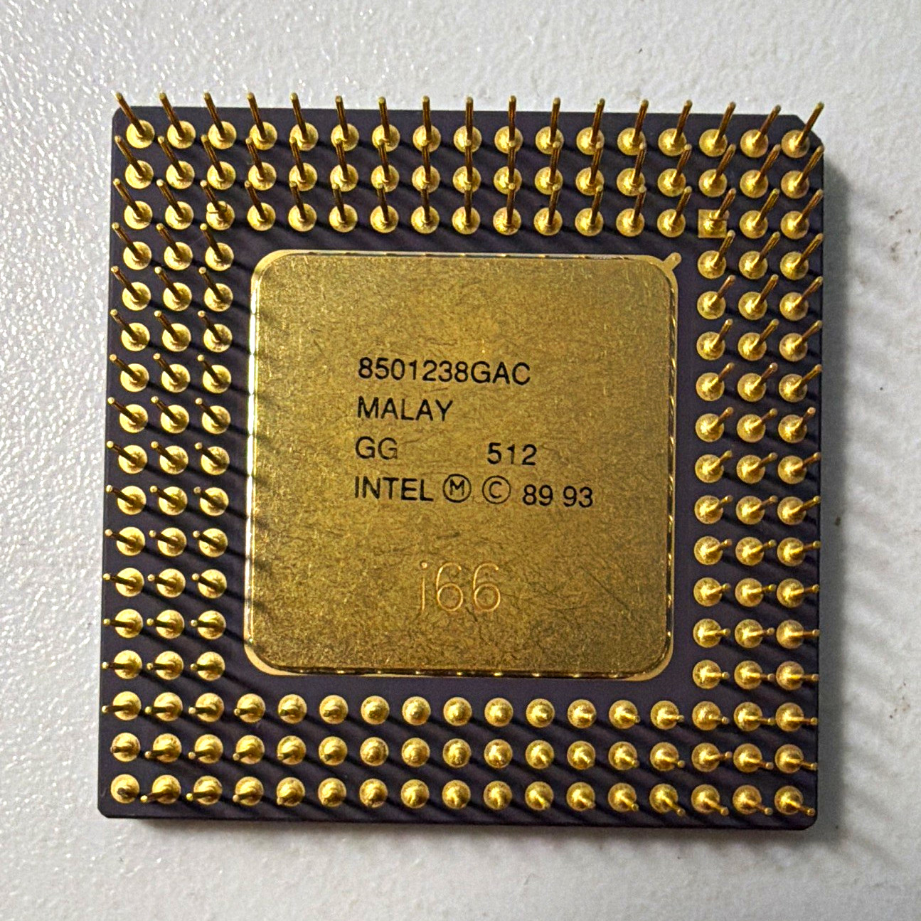 Intel 486 DX2 80486 CPU A80486DX2-66 66MHz 33MHz Bus 168-Pin PGA. READ Details Intel 486 DX2 80486 CPU A80486DX2-66 66MHz 33MHz Bus 168-Pin PGA. READ Details