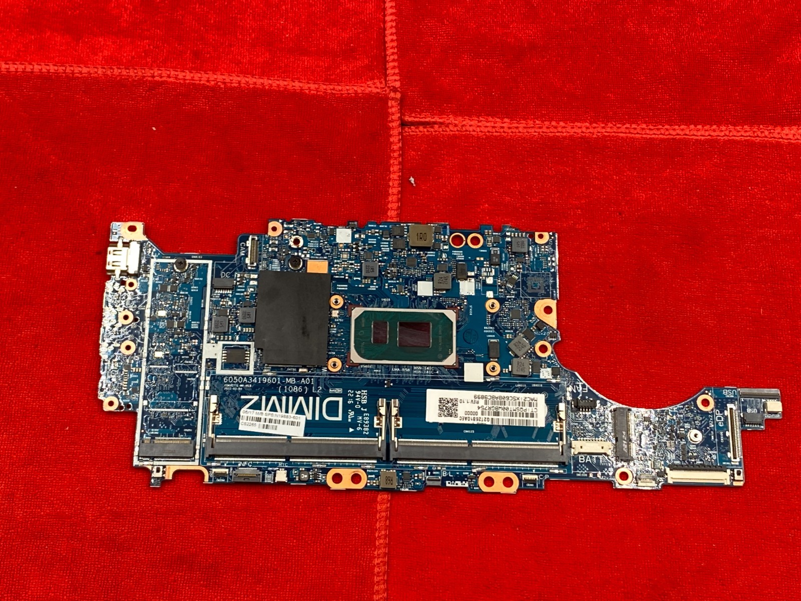 OEM HP ELITEBOOK 840 G8 LAPTOP MOTHERBOARD INTEL i5-1145G7 N19883-601