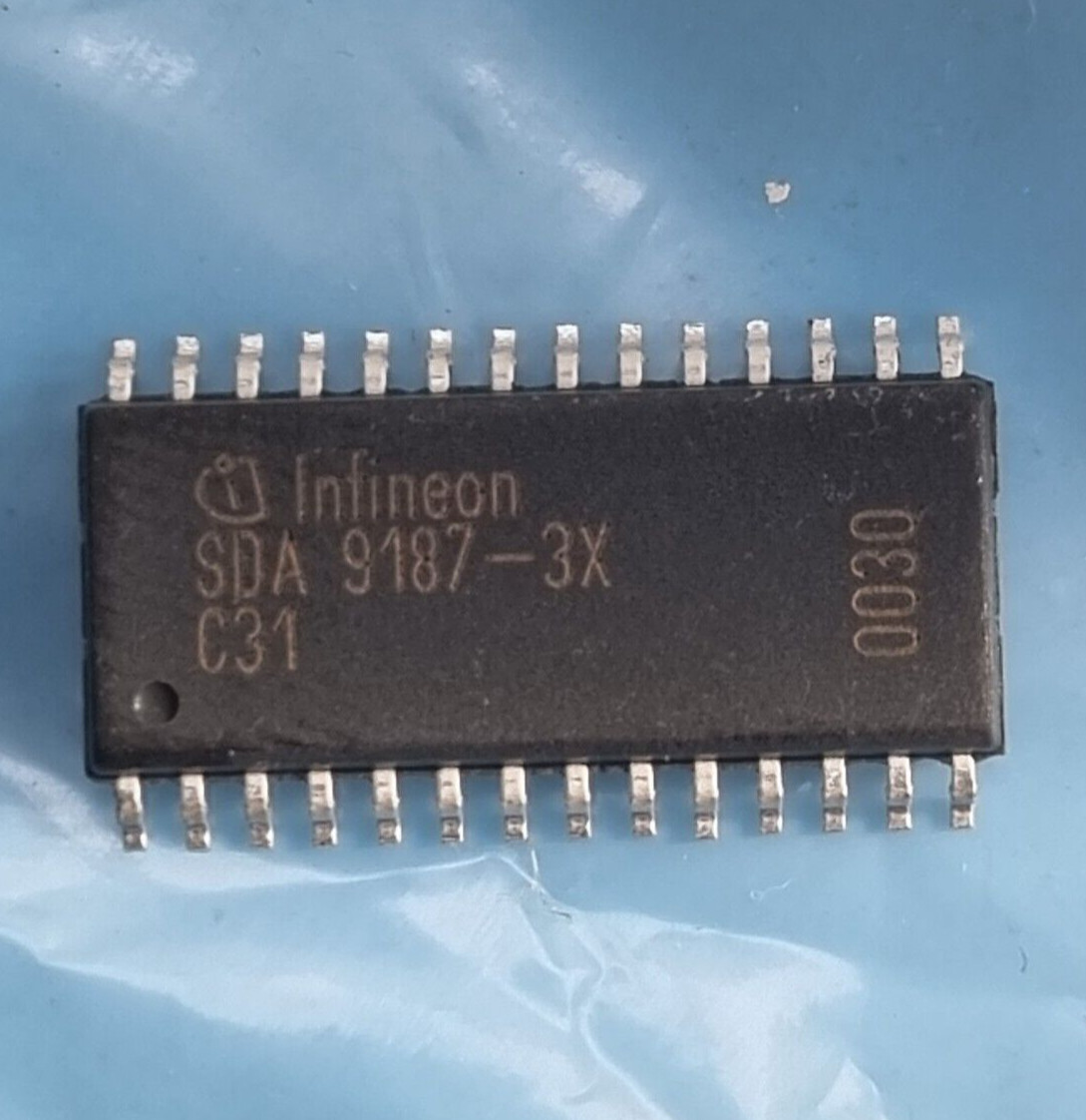 INFINEON SDA9187-3X INTEGRATED CIRCUIT 7/PK (R1S10.5B1)