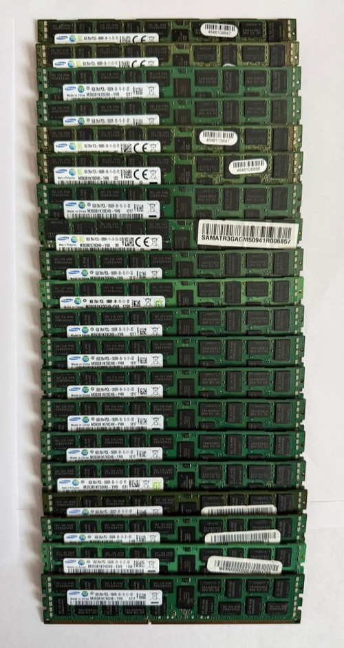 SK Hynix 8GB 2Rx4 PC3L-10600R-09-10-E1-D2 (Qty 20) 160GB