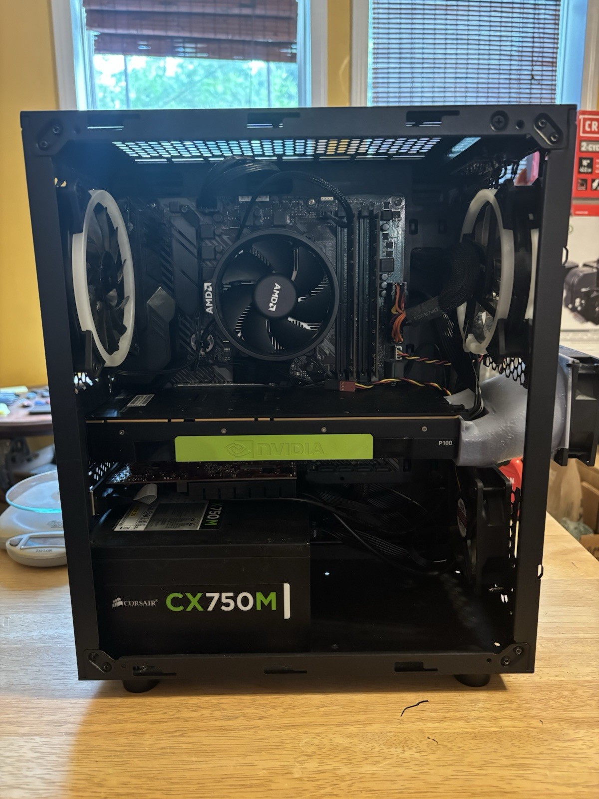 Linux Mint AI Deep Learning PC Workstation Ryzen 5 24gb Ram 16gb Tesla P100 GPU Linux Mint AI Deep Learning PC Workstation Ryzen 5 24gb Ram 16gb Tesla P100 GPU