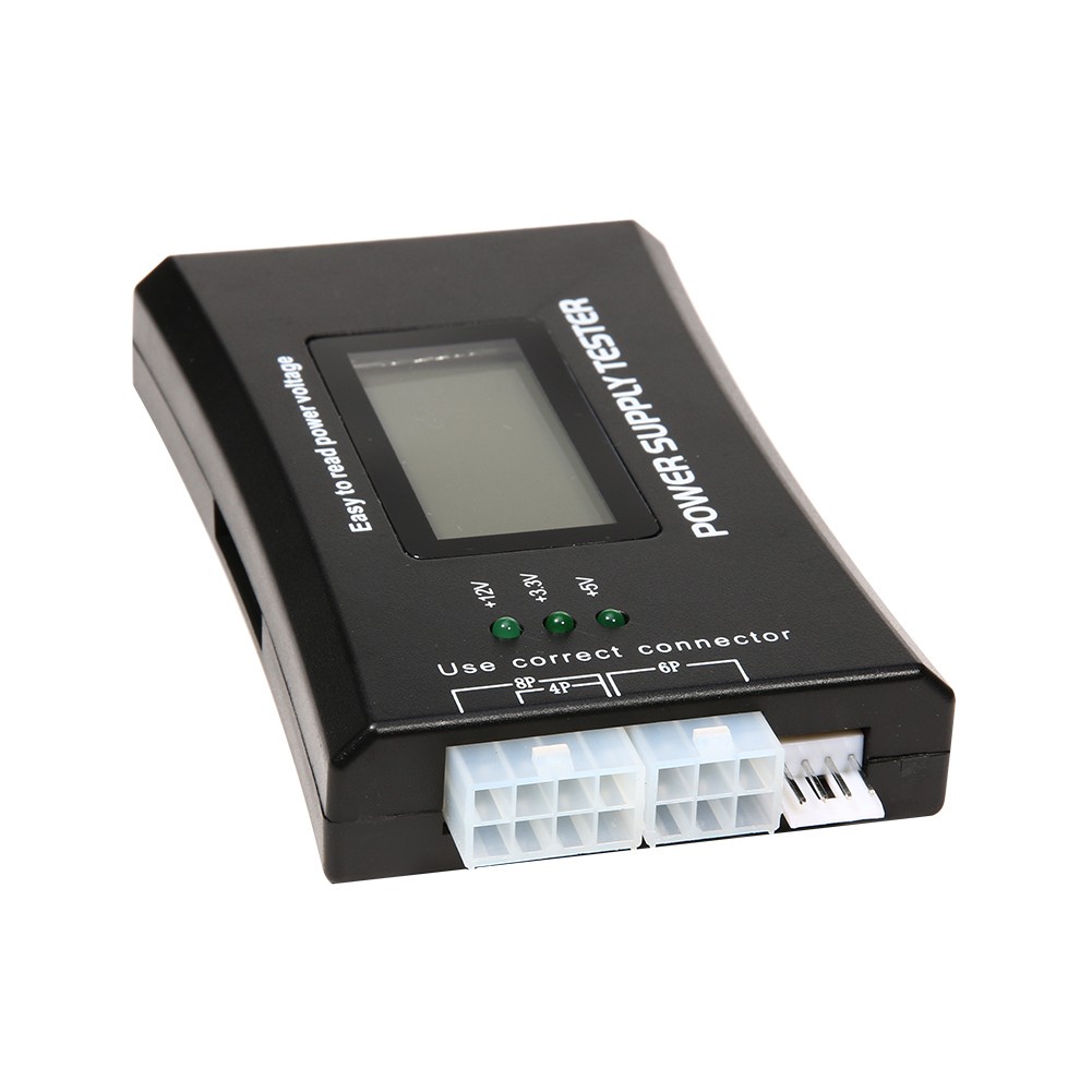 PC Computer LCD 20/24 Pin 4 PSU ATX BTX ITX SATA HDD Digital Power Supply Tester PC Computer LCD 20/24 Pin 4 PSU ATX BTX ITX SATA HDD Digital Power Supply Tester