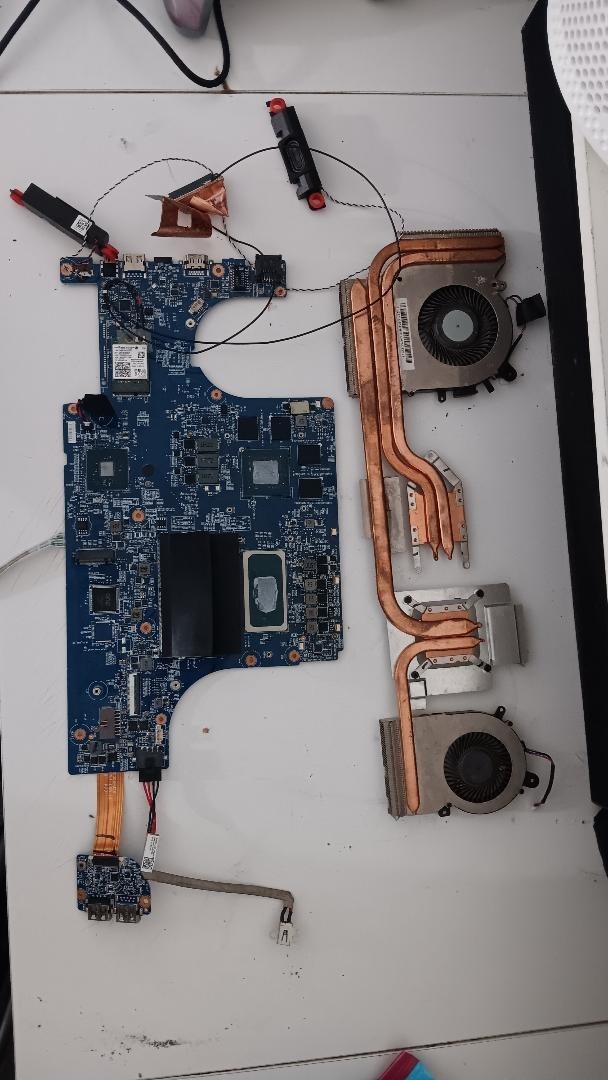 MSI Katana GF76 11UD Intel i7-11800H /RTX 3050 Ti Laptop Motherboard + Cooler